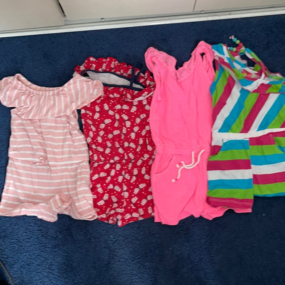 2t rompers excellent used condition